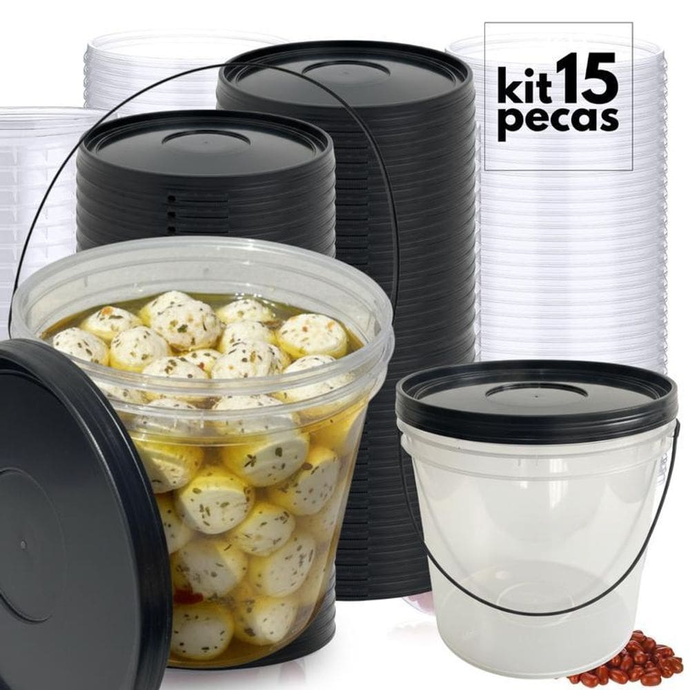 Balde 3.2L Para Microempresas - 15 Pçs