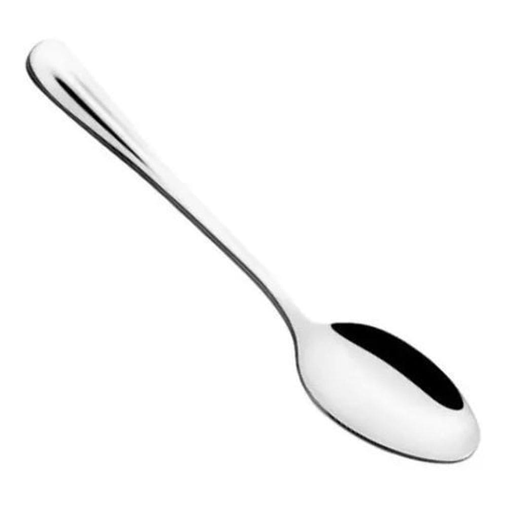 2X Jogo 24 Colher De Sopa Aço Inox Cozinha Bar Restaurantes