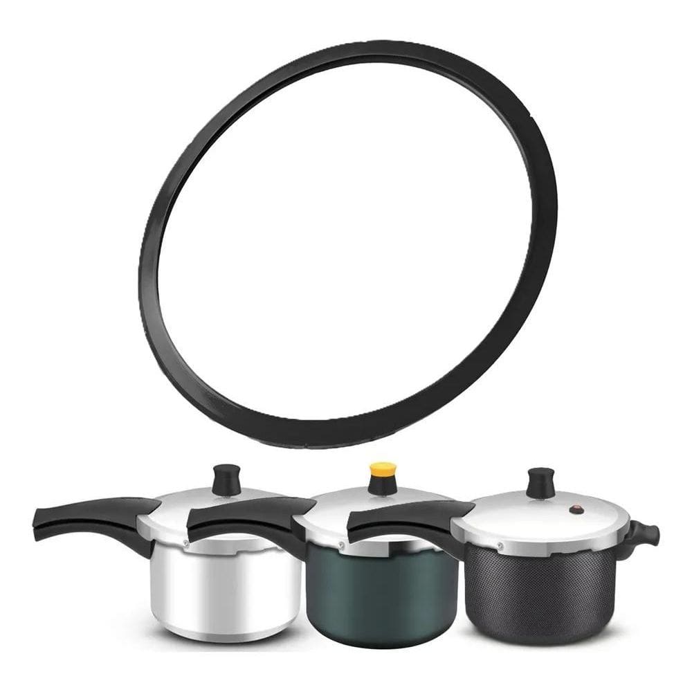 10X Borracha Panela Pressão Rochedo Turbo 4,5L Com Pique Pre