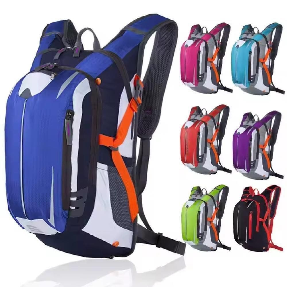 Mochila Ciclismo Bolsa Impermeavel Cinta Peitoral Trilhas Alpinismo Corrida Passeio Bike Camping Cor:roxo;tamanho:u