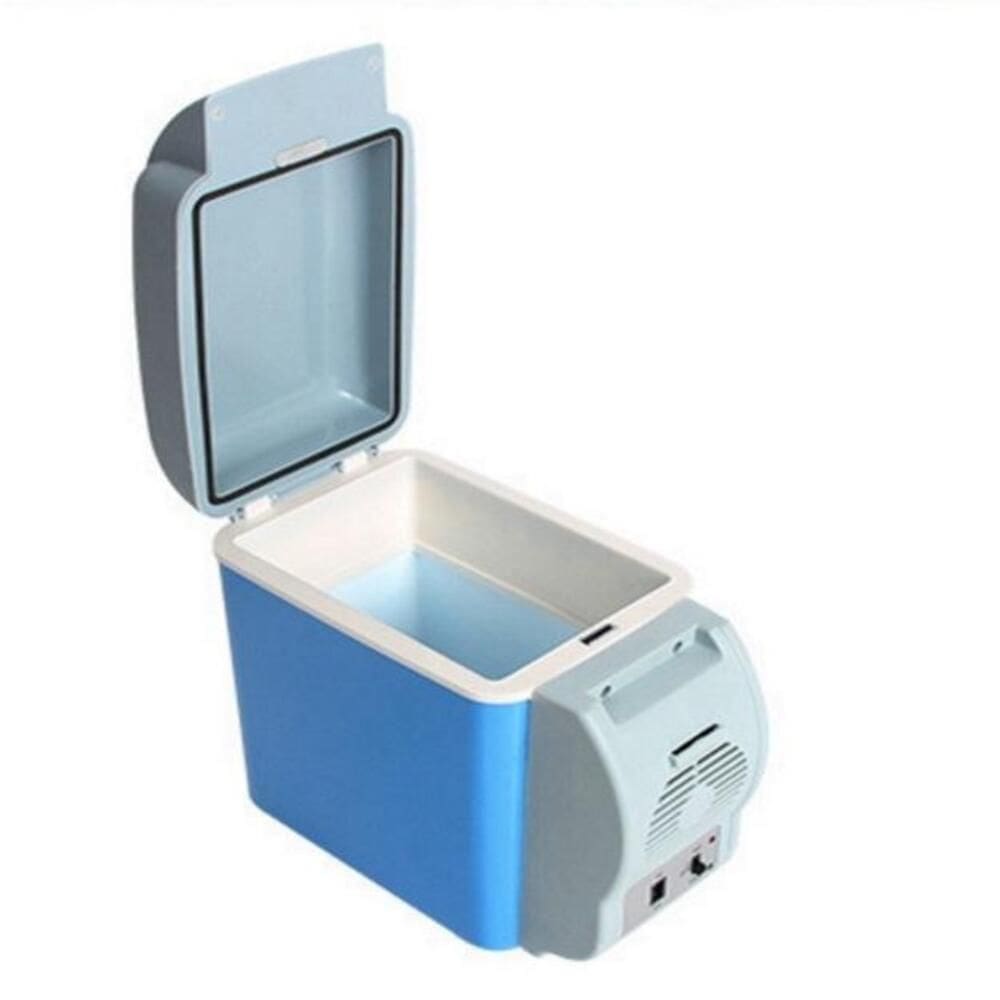 Mini Geladeira 7,5 Litros 2 Em 1 Frigerador Aquecedor Frigobar Portatil Para Carro E Barco Profissional 12v