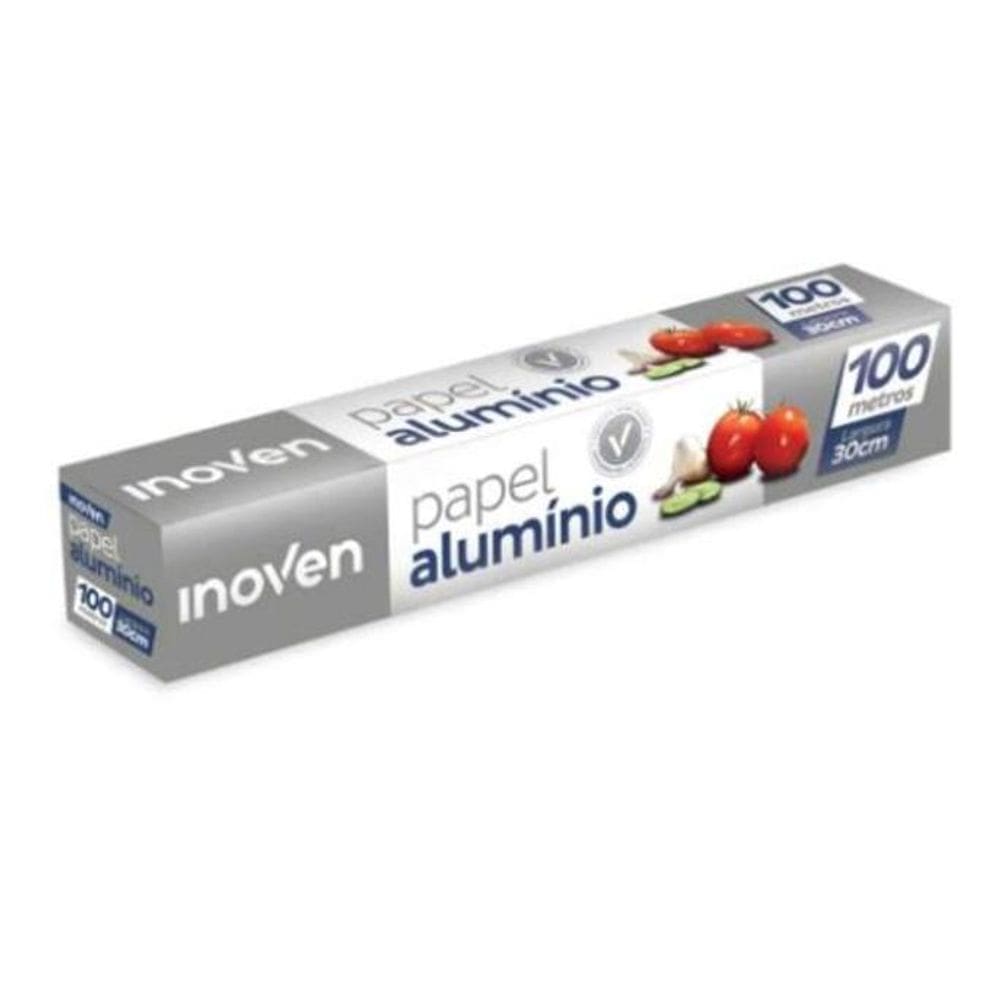 Papel Alumínio Inoven 100 Metros - Praticidade Na Cozinha