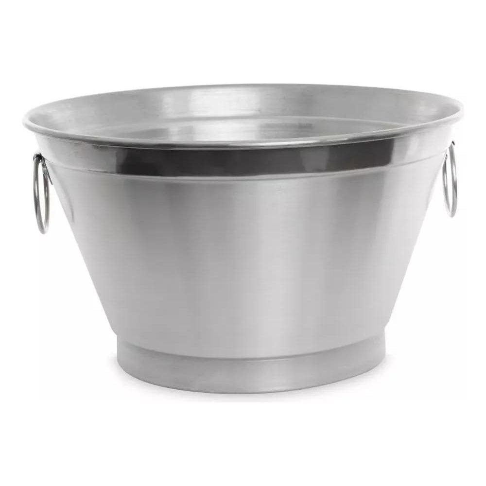 2X Balde De Alumínio 9 Litros Gelo E Cerveja Festas Combo