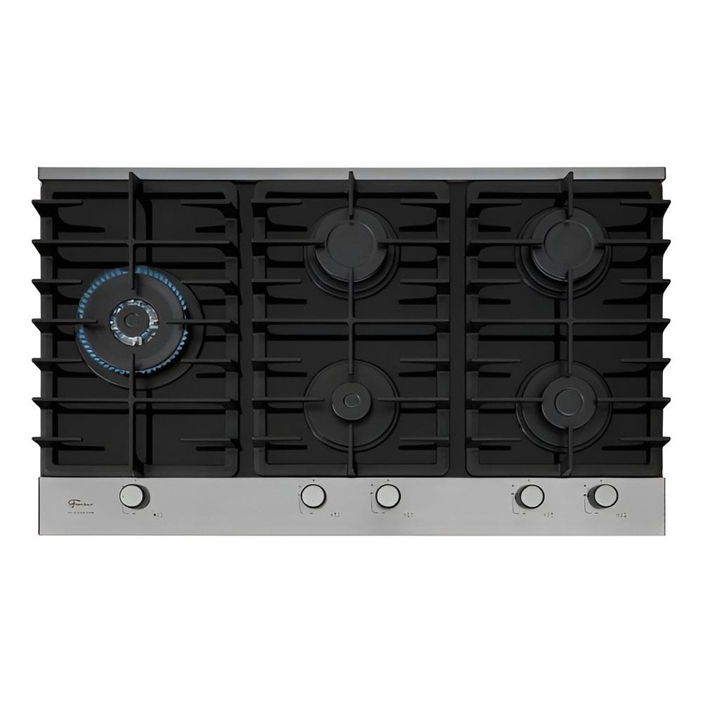 Cooktop Fischer Platinium 5 Bocas Bivolt Preto 86x52x12,6 Cm