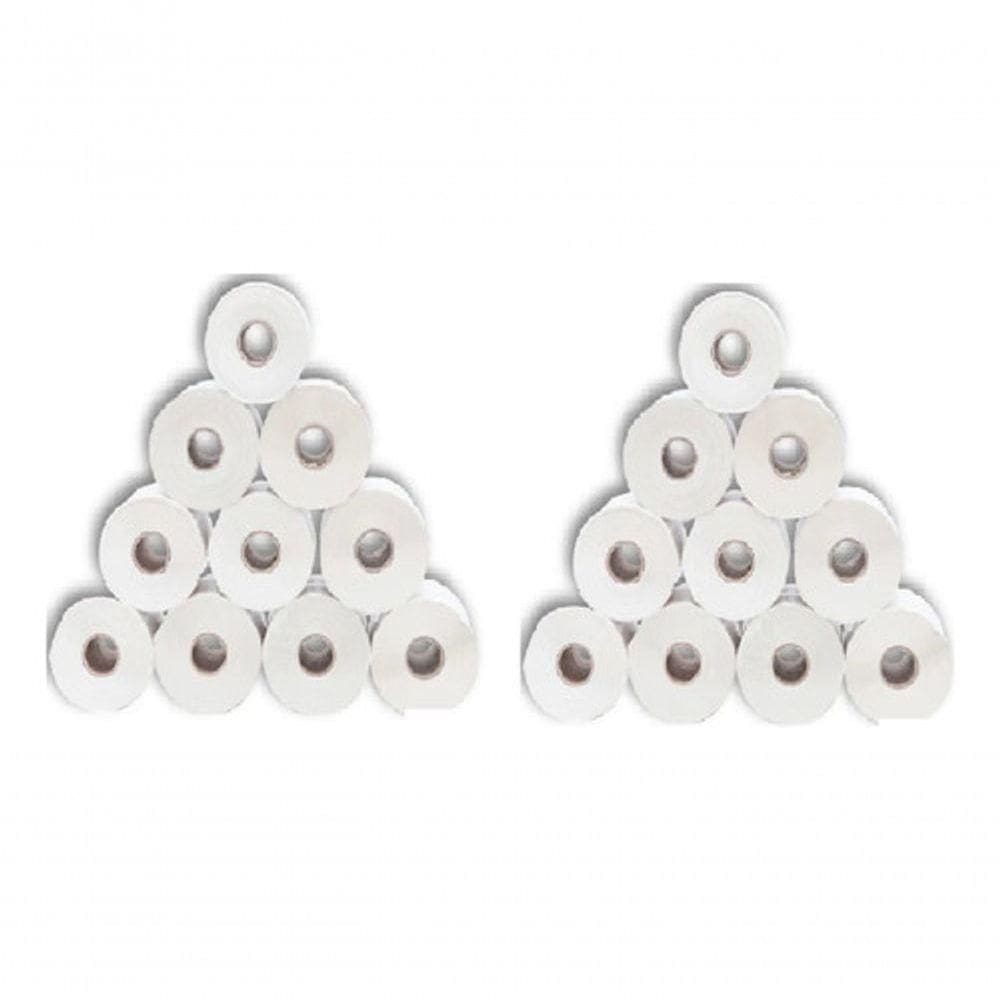 20 Rolos 200 Etiqueta 10x15 100x150 Térmica Adesiva Cor Bran