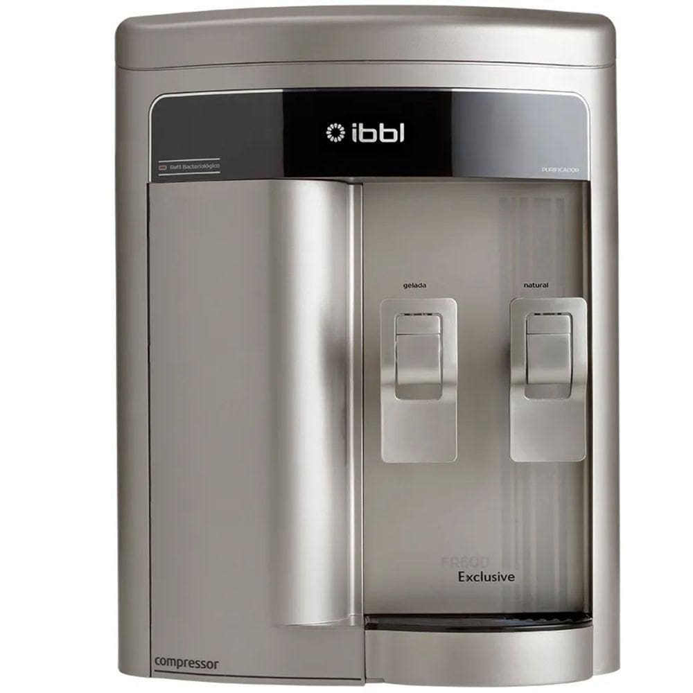 Purificador De Água IBBL Fr600 Exclusive Com Compressor Prata 53071001 110V