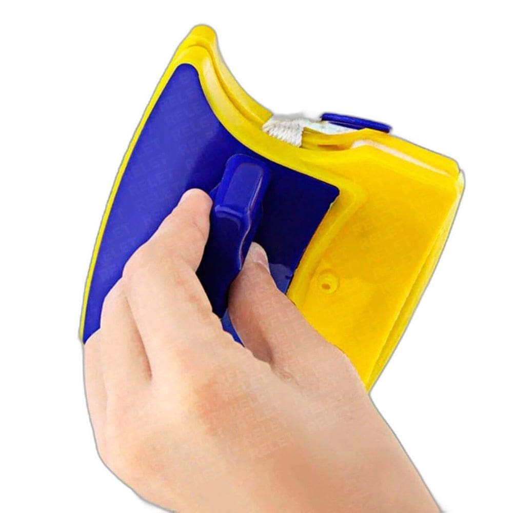 Limpador De Vidro Magnético Dupla Face Com Rodo