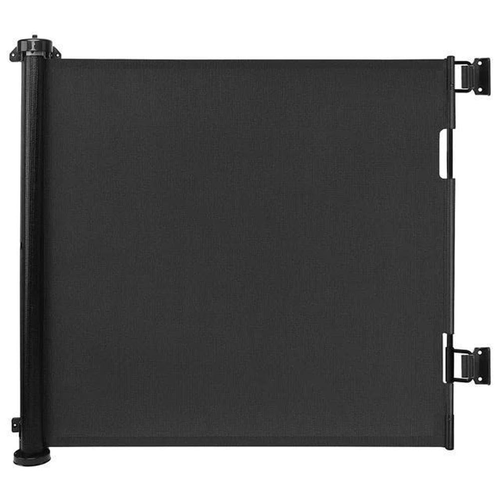 Portão Grade Retrátil Infantil Cães Extensível Até 5M Preto