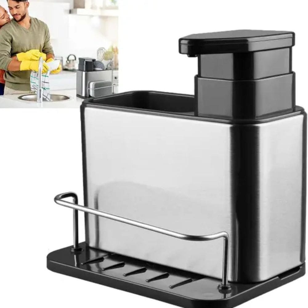 Suporte Detergente E Esponja Cozinha Prático E Resistente