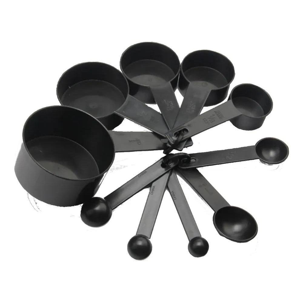 Kit 10 Colheres Medição Medidores Plástico