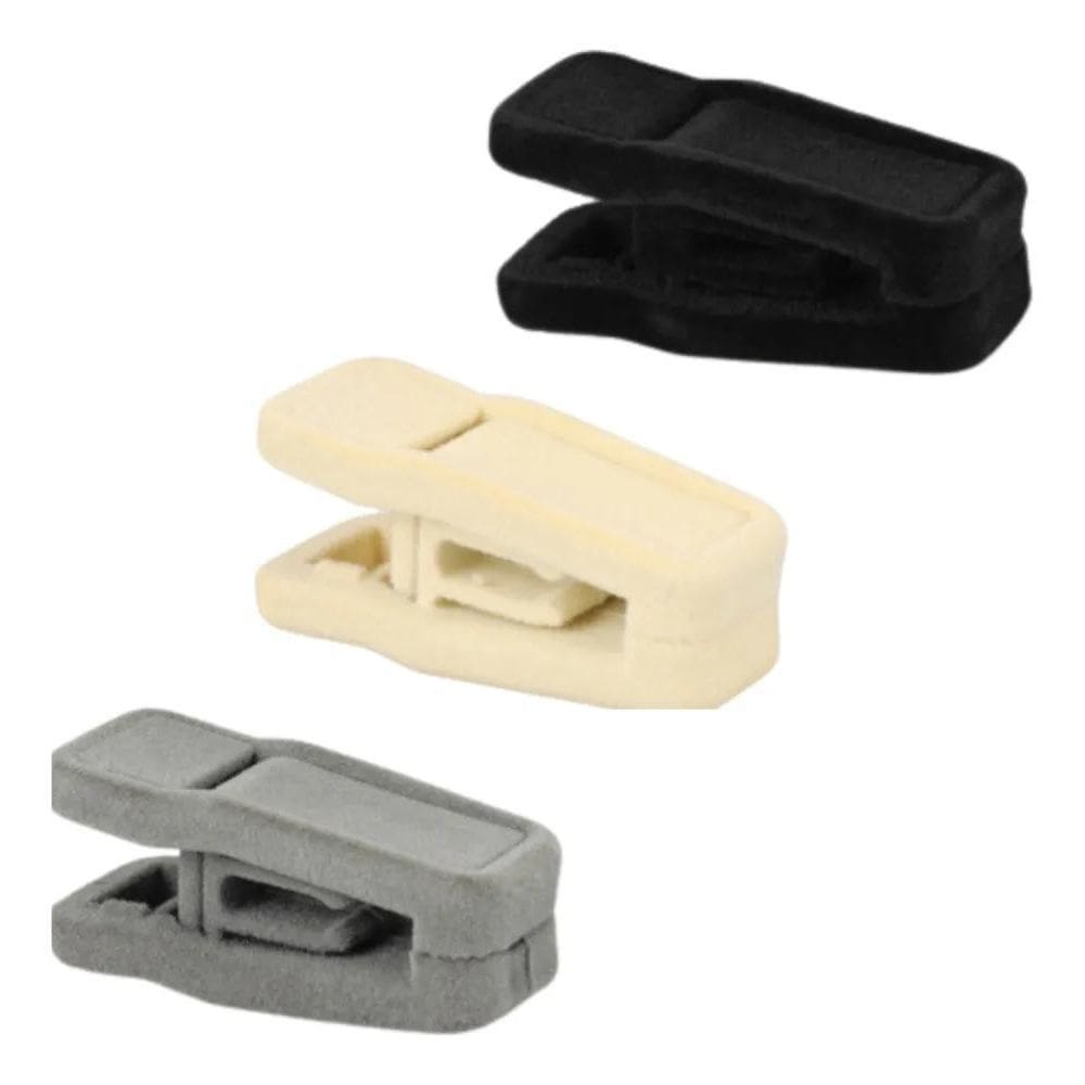 2X 10 Presilhas De Veludo Para Cabides Slim Saia Calça Blusi