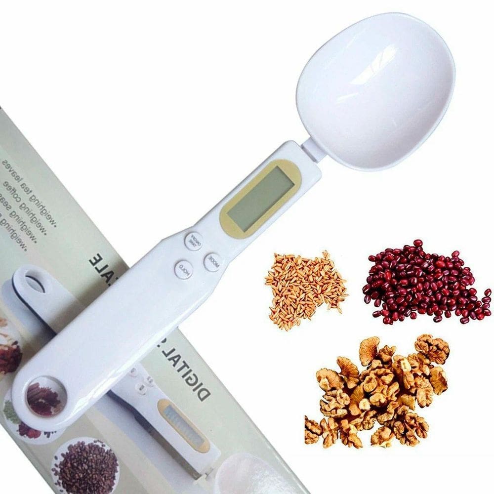 Colher Medidora Digital Perfeita Para Cozinha E Temperos