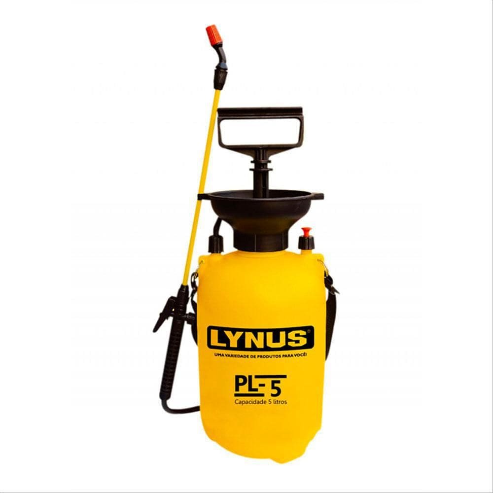 Pulverizador Manual 5 Litros Agrícola Pl5 Lynus