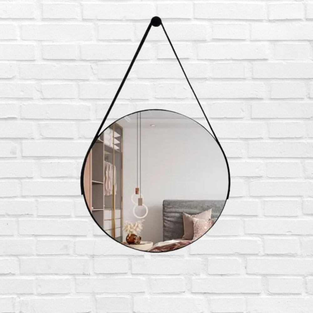 Espelho Redondo Elegante Com Entrega Rápida