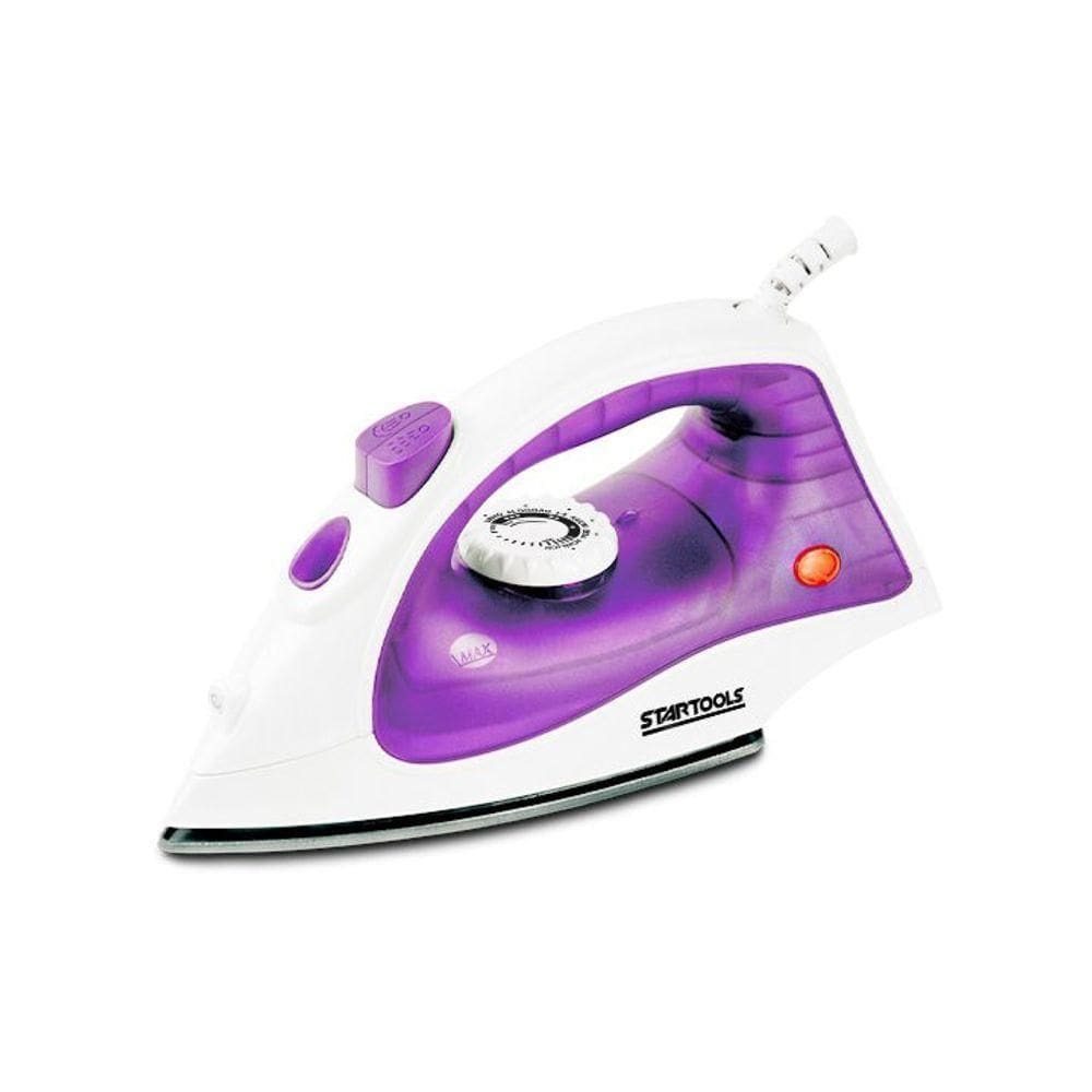 Ferro De Passar A Vapor Premium 127v - Roxo