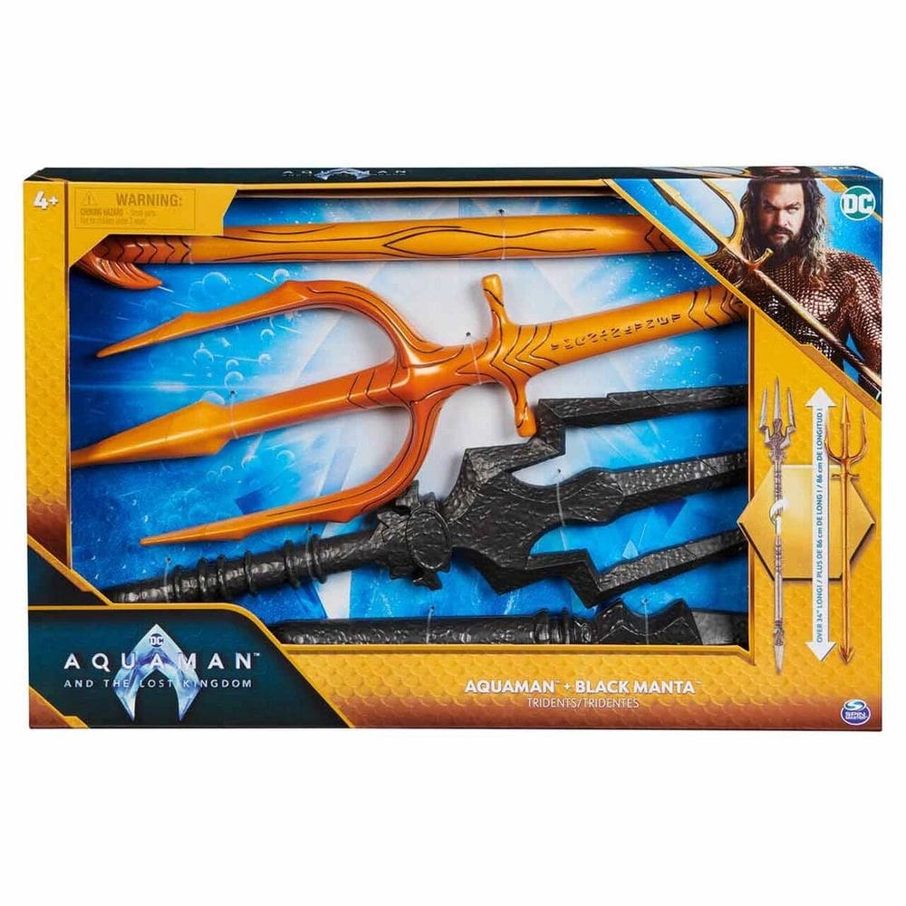 Tridentes Do Aquaman E Arraia Negra - Filme DC Aquaman 2 - Sunny 3457