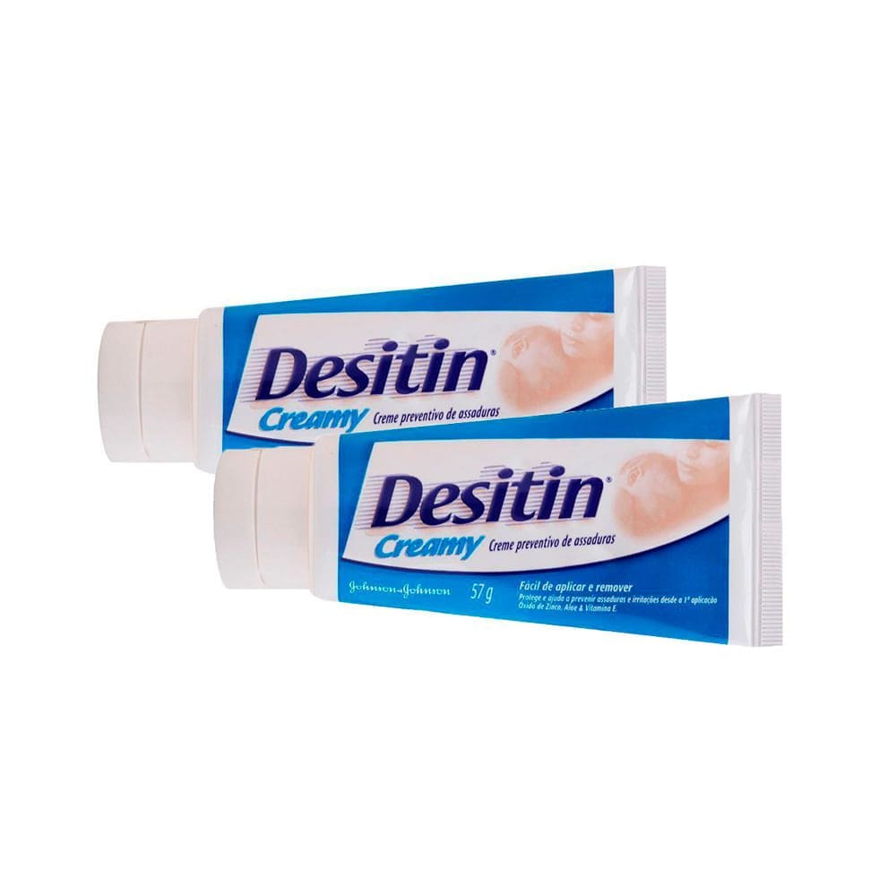 Kit 2 Creme Preventivo de Assaduras Desitin Creamy 57g