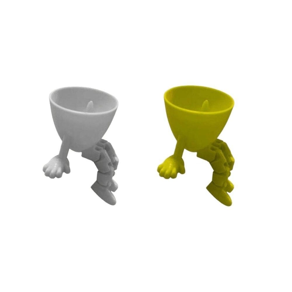 Kit 2 Xicaras Decorativas Flutuante Para Amantes De Café