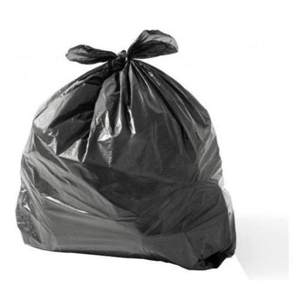 Saco De Lixo Preto Comum 20Lts Pct C/100 Un