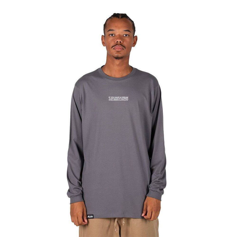 Camiseta Alfa Distortion Manga Longa