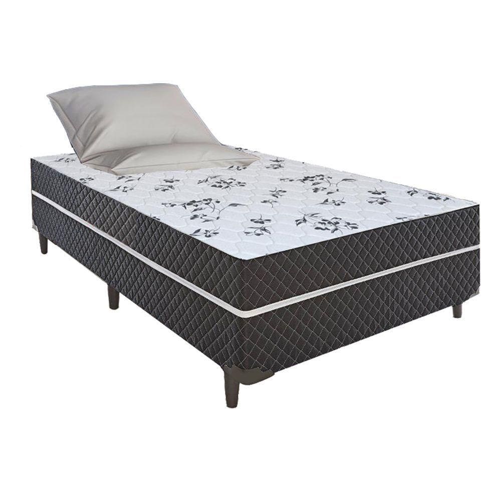 Cama Box Solteiro Conjugada Premium 188x88x43 (10cm)
