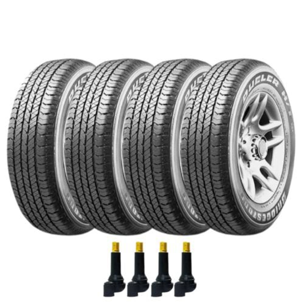 Combo 4 Pneus 265/65r17 Dueler Ht 684 II Bridgestone + Bico