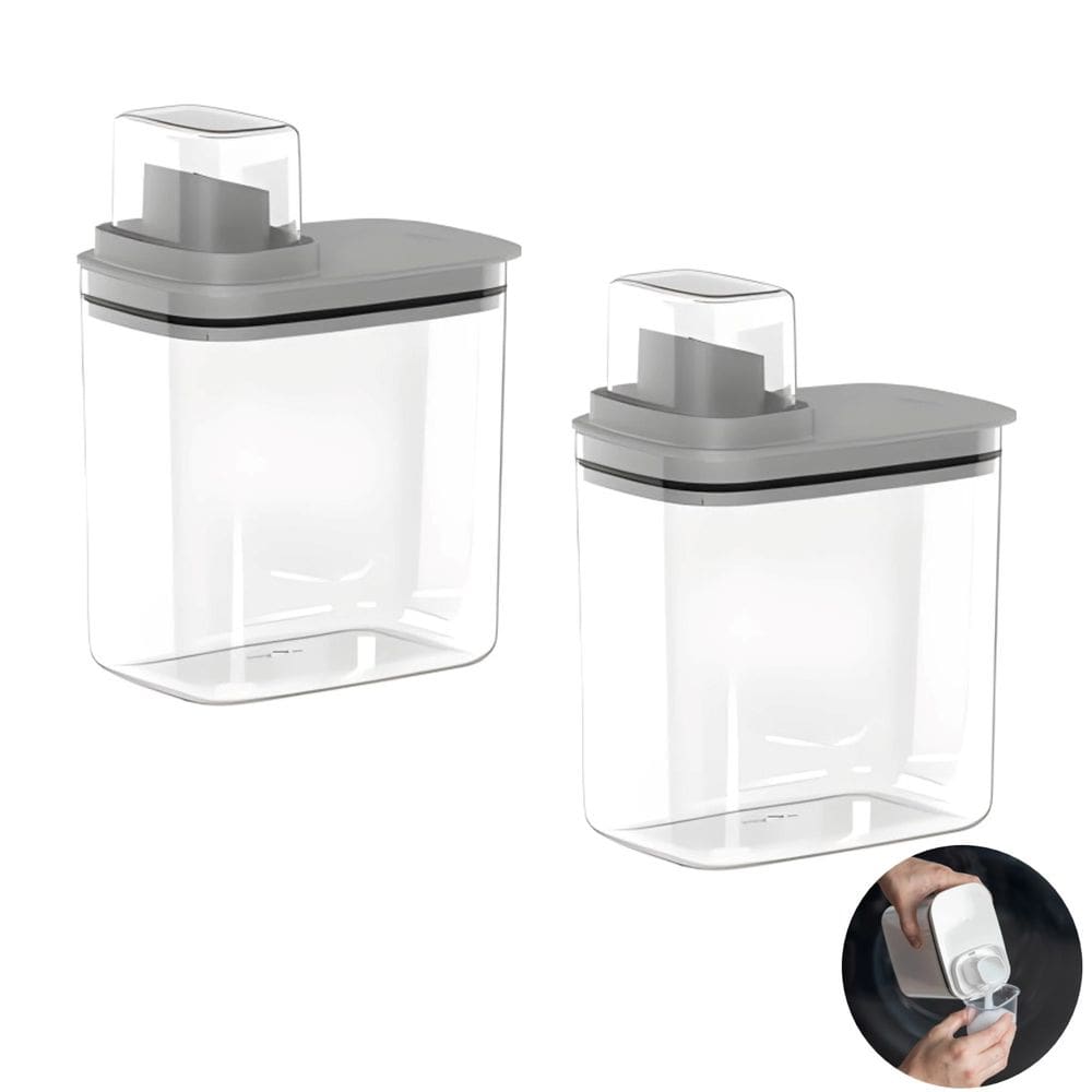 Kit 2 Dispenser Sabão Líquido 1,5L Lavanderia