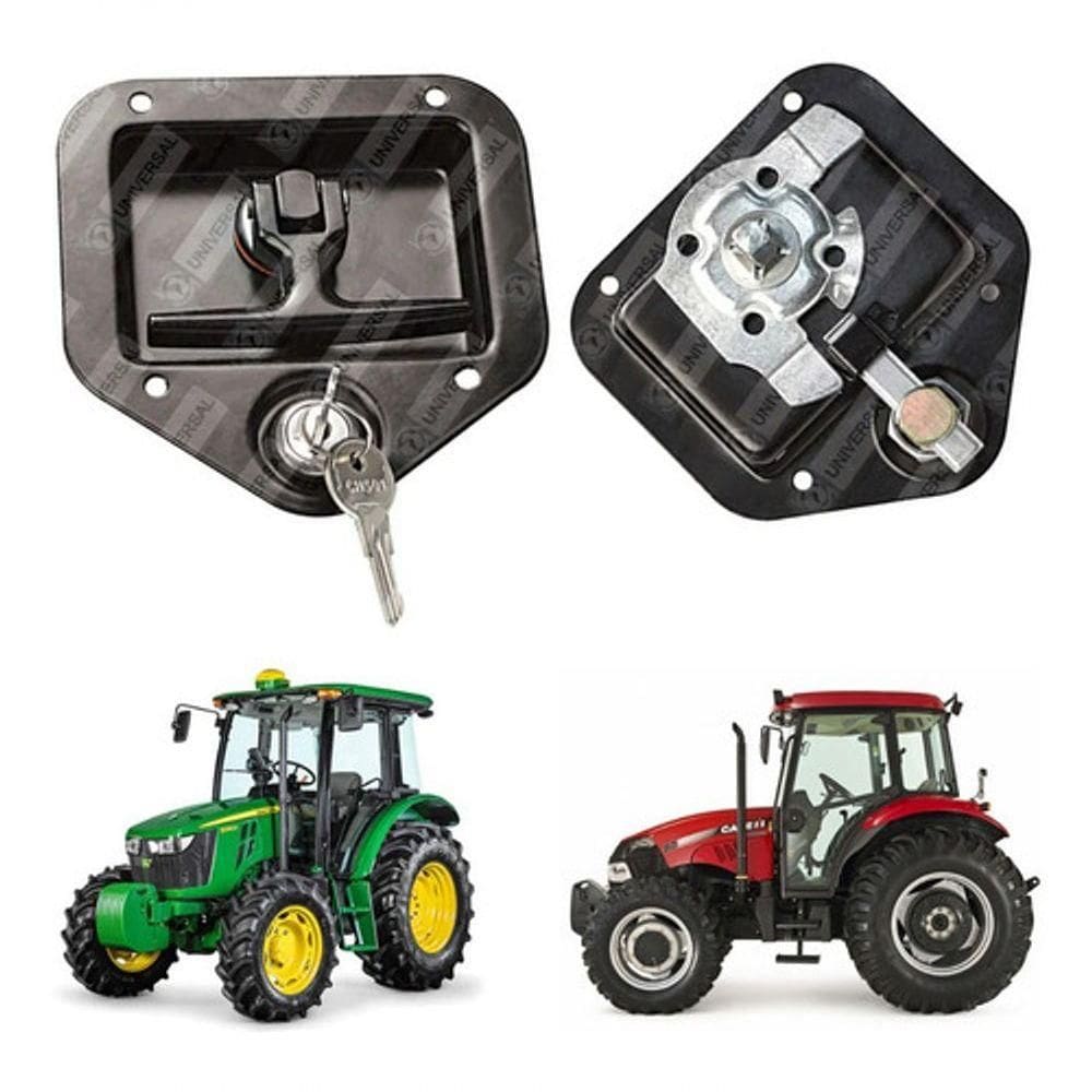 Maçaneta Externa Porta Linha Agrícola Uso Geral Com Chave [f103]