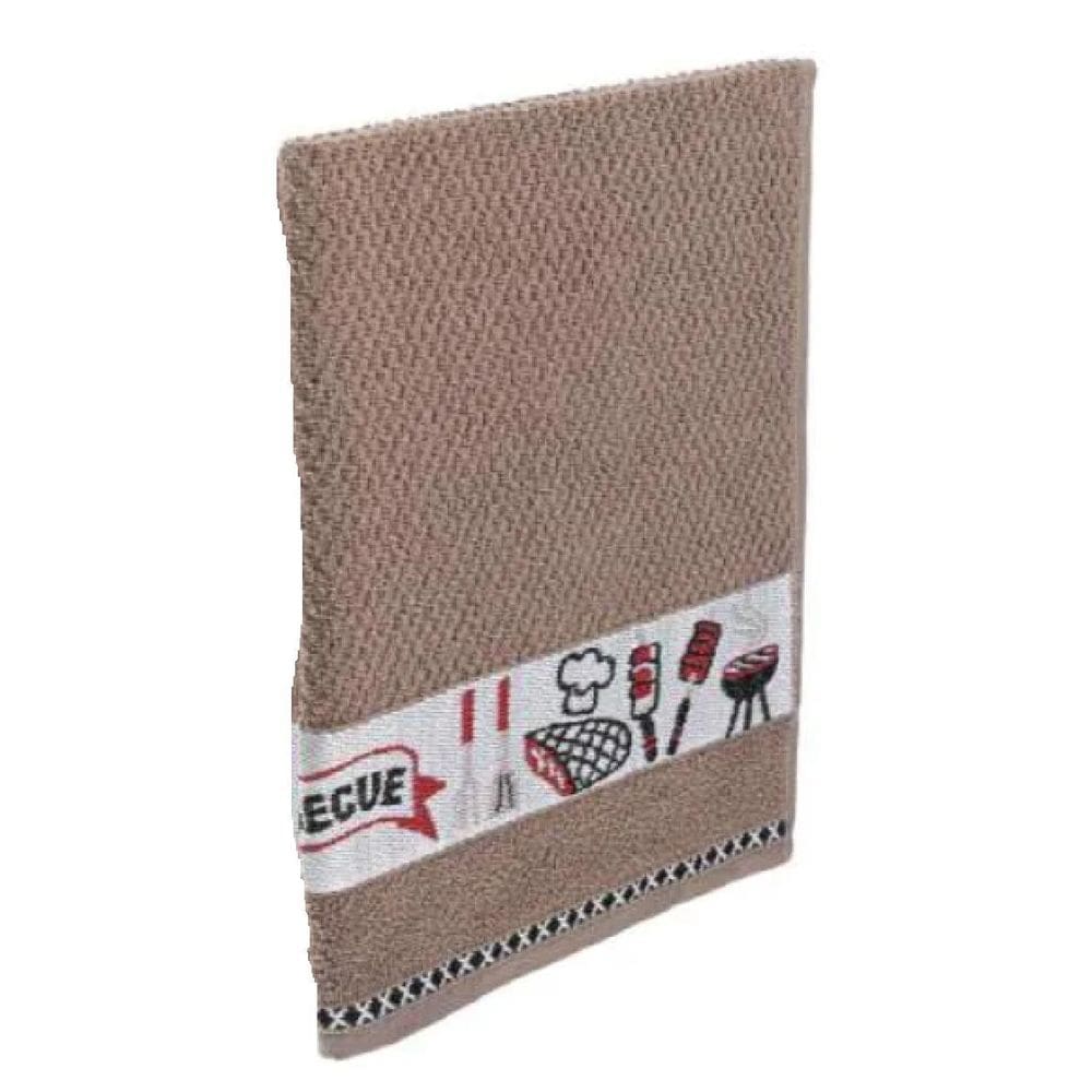 Pano De Prato Jacquard 50X70Cm Bistro Barbecue Cavhome