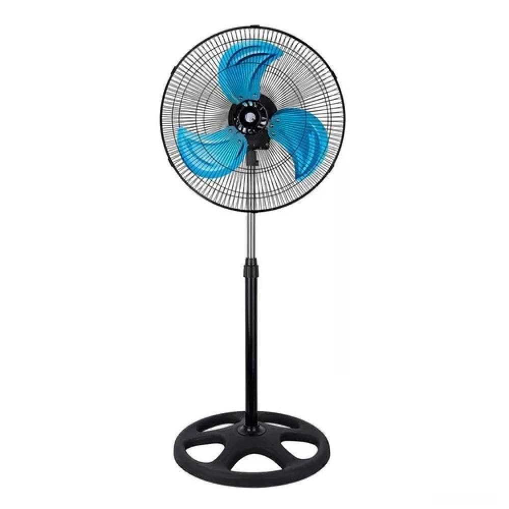 Ventilador Coluna 110V De Chao Potente 3 Velocidades 45w Coluna Pedestal Giratorio 3 Velocidades Turbo Sile