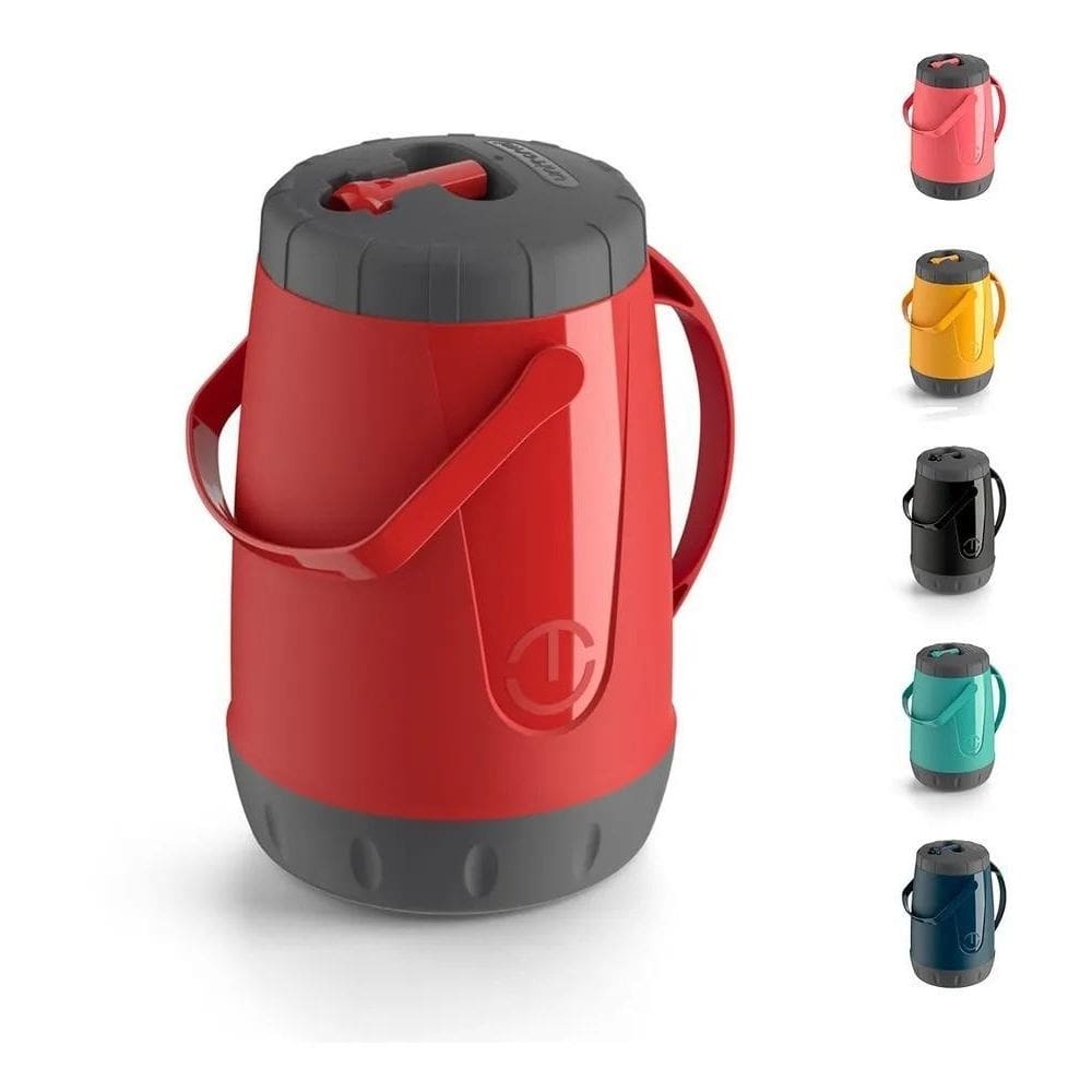 3X Garrafa Térmica Jarra Pavia 2,5L Água Chá Tererê