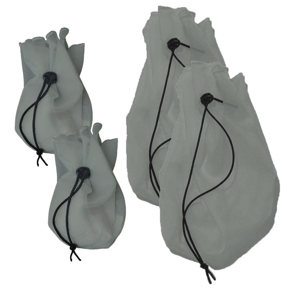 Kit Coador Voal Cinza 2 Pp + 2 Médio Suco Verde Detox Kefir