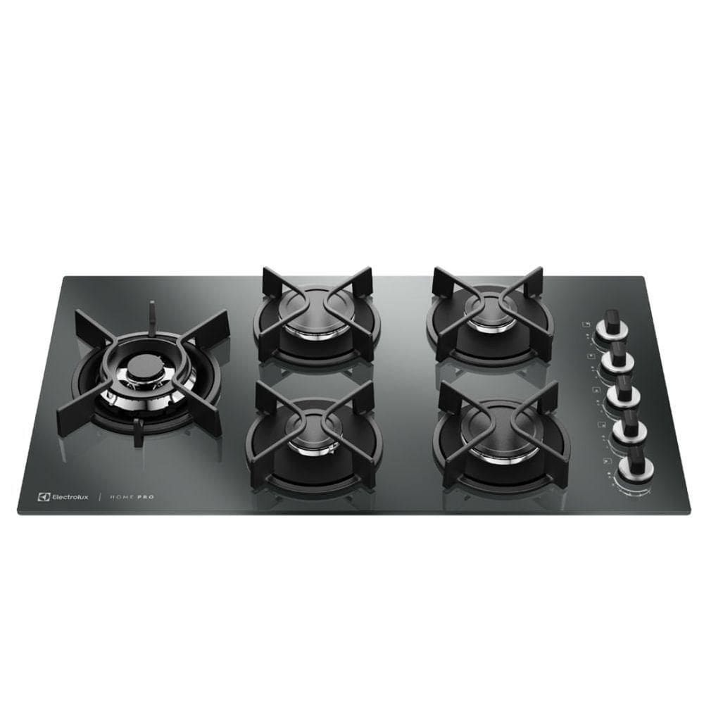 Cooktop 5 Bocas A Gás Electrolux Espelhado Home Pro KE5HP 66809HBA088 Bivolt