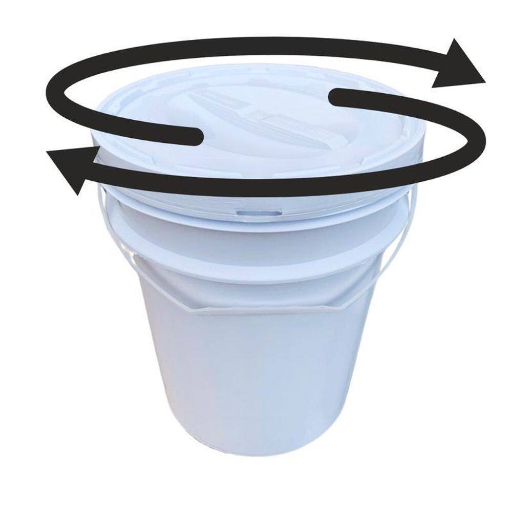 Balde Para Feira De 20 L E Tampa Rosca