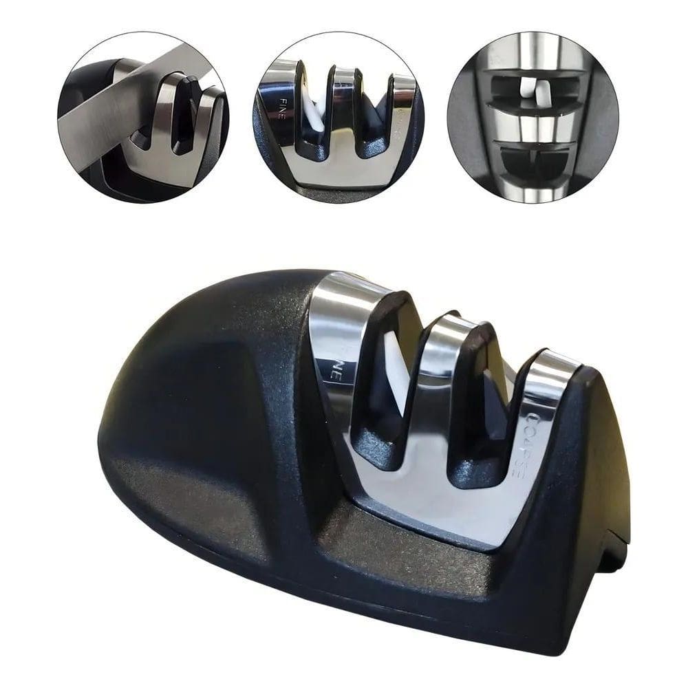 Afiador Amolador De Facas 9,5Cm X 5Cm - Mor