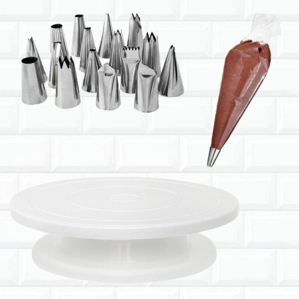 Kit Confeitaria Completo Bailarina Bico Saco Isamar