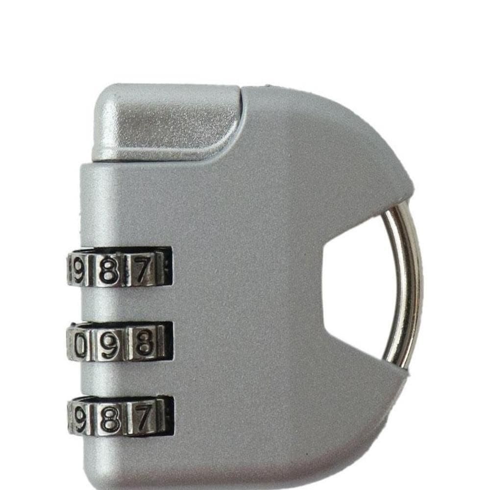 Cadeado Segredo Senha Tsa Ajustavel Antifurto Portatil Mala Mochila Armario Aeroporto Viagem Leve Resistente