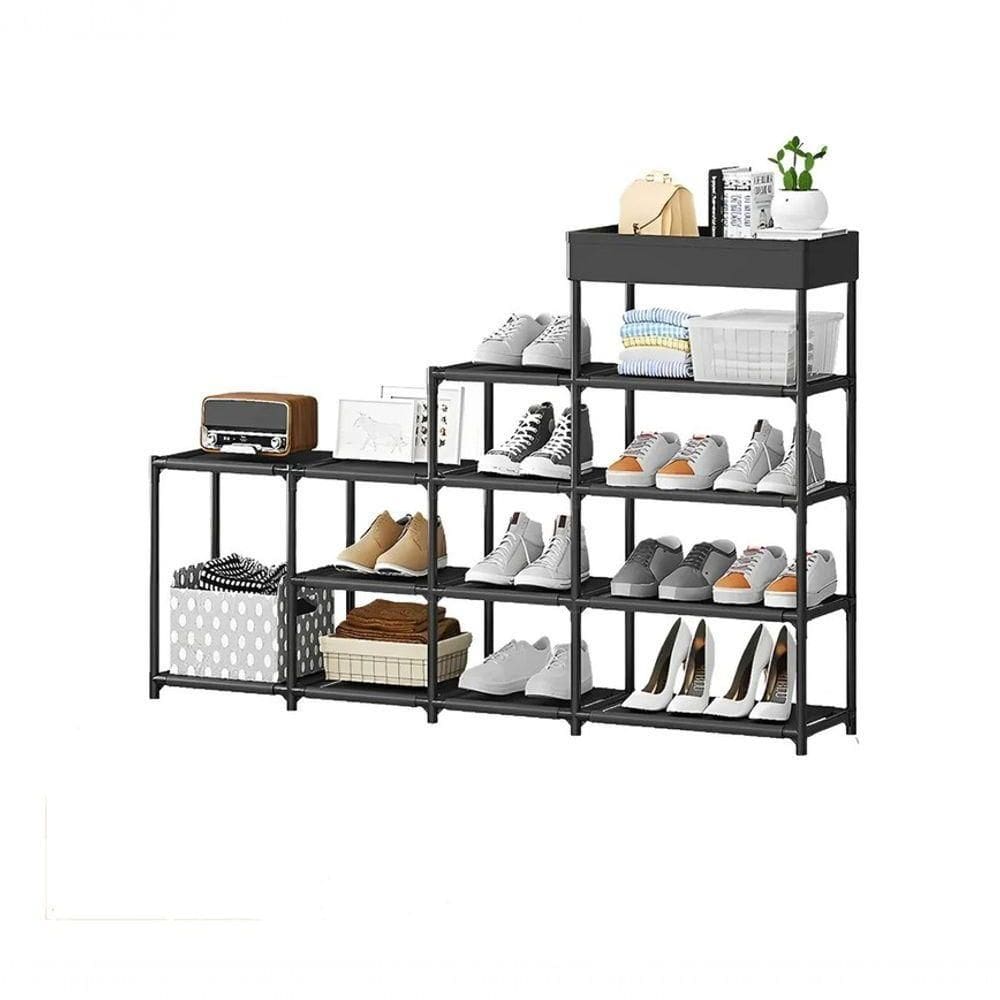 Sapateira 5 Andares 12 Kg Tnt, Ferro E Plastico 120 Cm X 21,