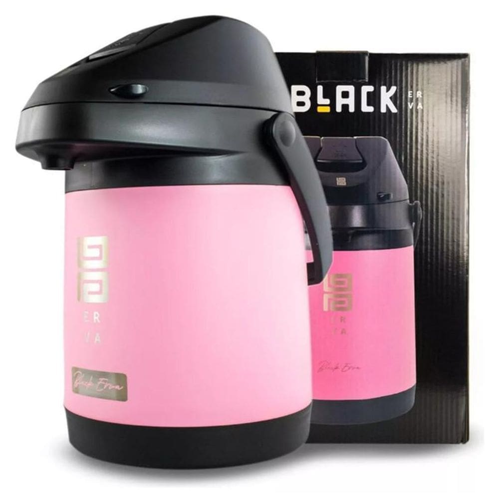 Garrafa Térmica Rose Inox 2,5 L Quente E Frio Chimarrão