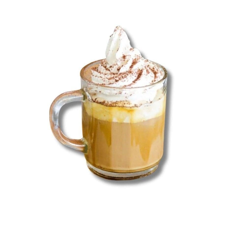 Kit Conjunto 6 Unidades Caneca Café Cappuccino Vidro Carmine 245ml