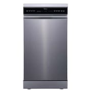 Lava Louças de Piso com 10 Serviços Midea SmartHome com 8 Programas de Lavagem Inox - MDWEF1034CSS