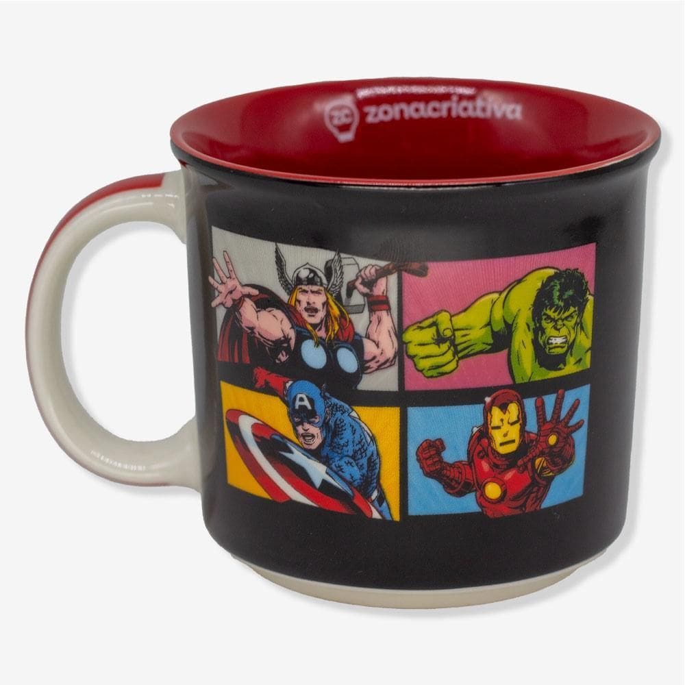 Caneca Tom Vingadores - Marvel