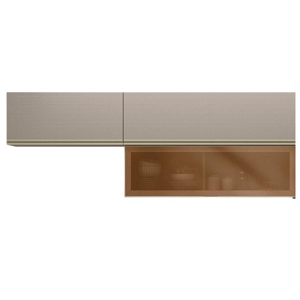 Armario Aereo 120 cm E Armario Aereo 80 cm MDF Proenca Demartez