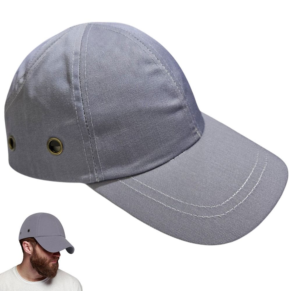 Bone com Capacete EPI Obra Segurança Conserto Reparo Construçao Oficina Casquete Resistente Proteçao Trabalho