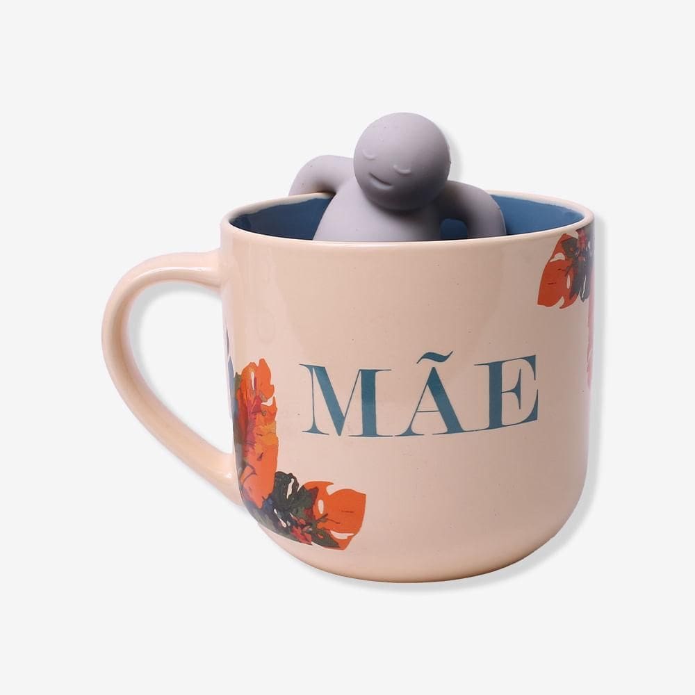 Caneca Com Infusor Mãe Garden - Zonacriativa