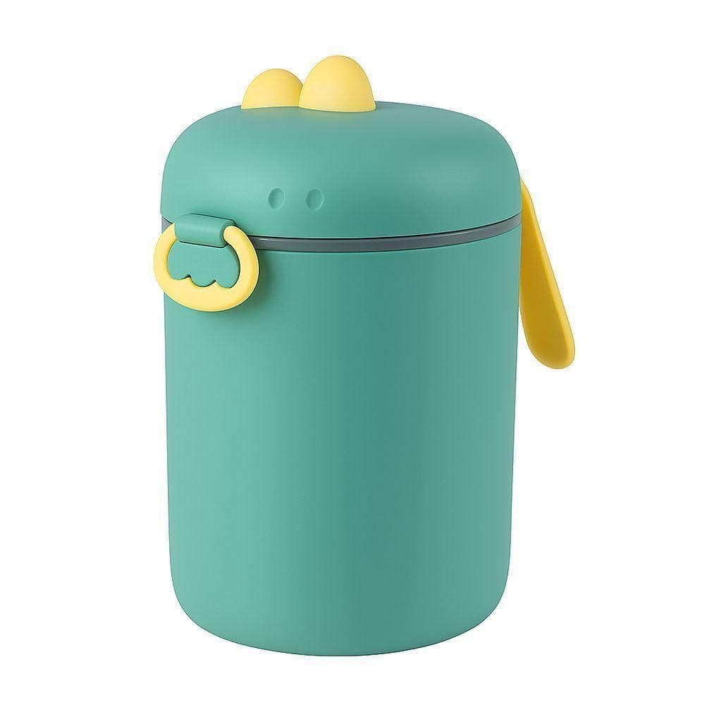 Pote Dosador De Leite Em Pó Infantil Com Colher Medidora Ver