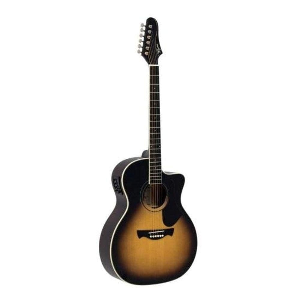 Violão Tagima Rio Negro Eletroacústico Aço Vintage Sunburst [f002]