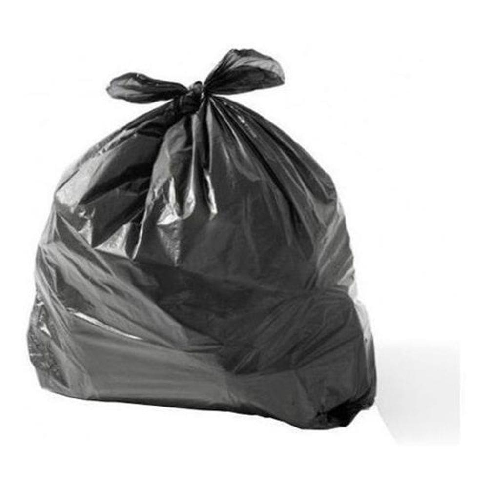 Saco De Lixo Preto Comum 20Lts Pct C/100 Un