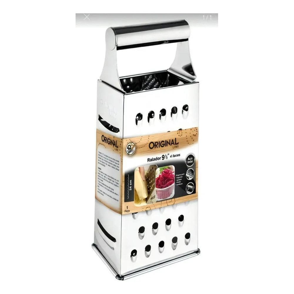 Ralador 4 Faces Inox Para Cozinha