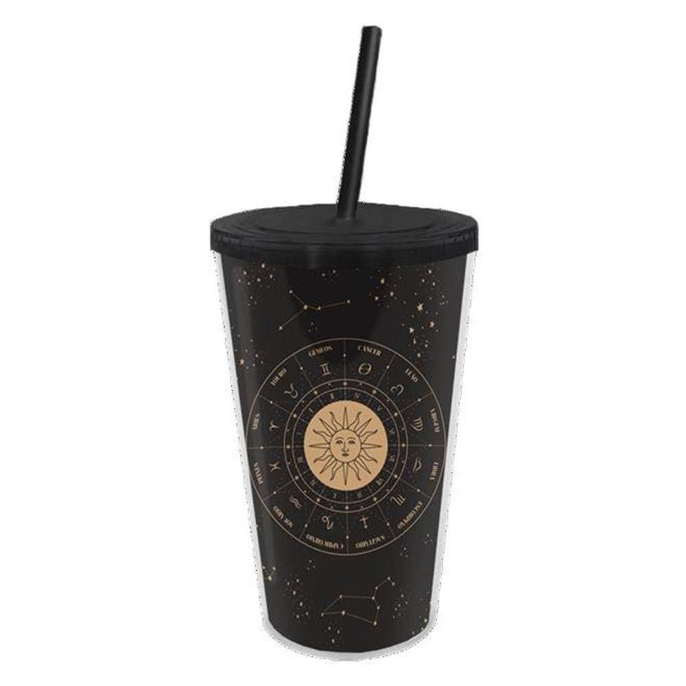 Copo Astral Personalizado Com Canudo - Eleve Sua Experiência Com O Cosmos